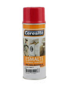 Spray esmalte rojo
