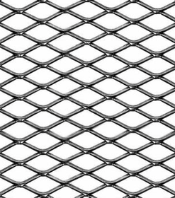METAL DESPLEGADO NEGRO  88X3X1000X3000  (Ideal para parrilla de asados).